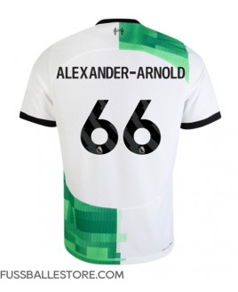 Günstige Liverpool Alexander-Arnold #66 Auswärtstrikot 2023-24 Kurzarm